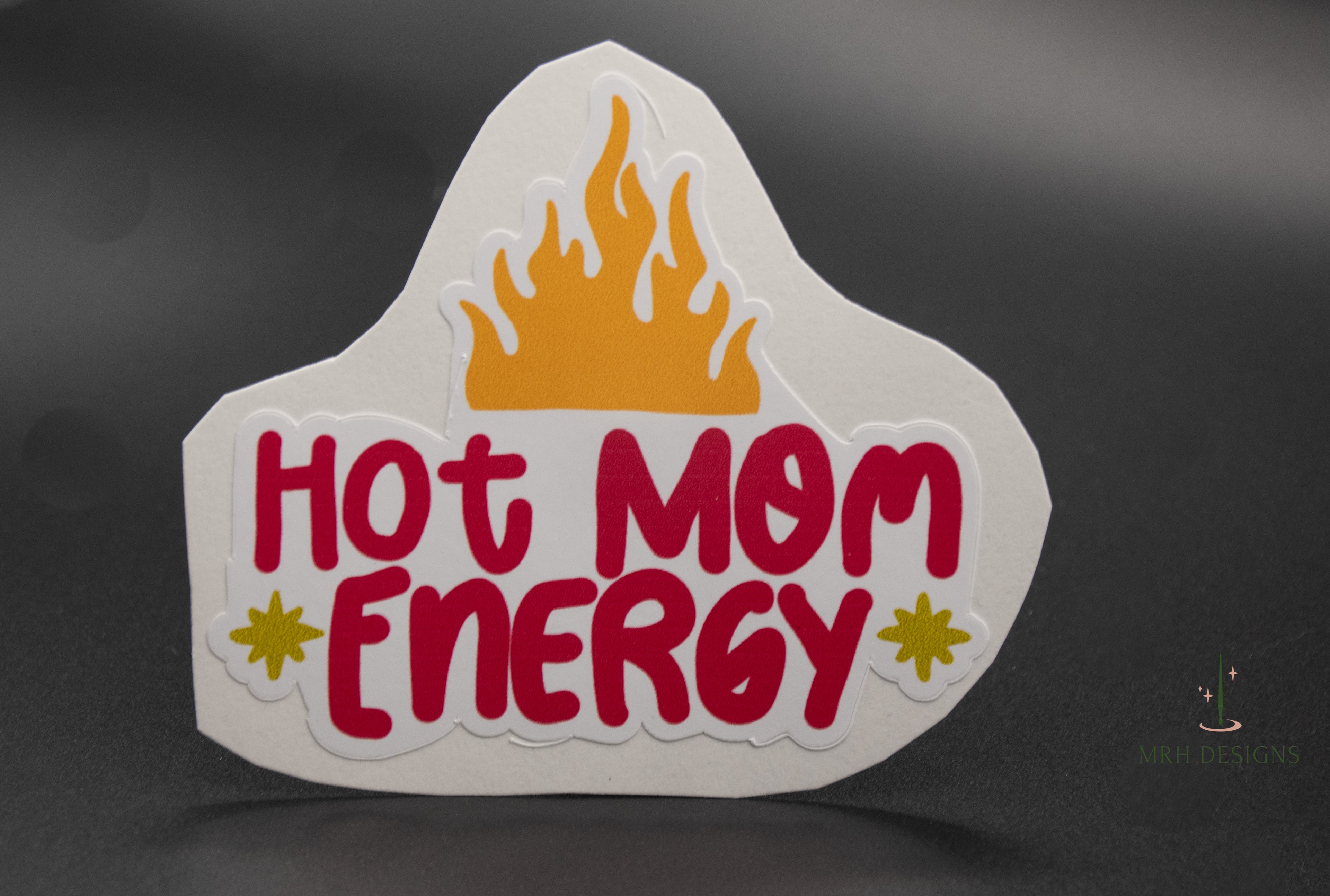 Hot Mom Energy Sticker